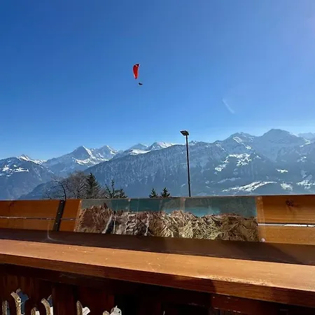 Unique Chalet Lake & Mountain View Appartement Beatenberg